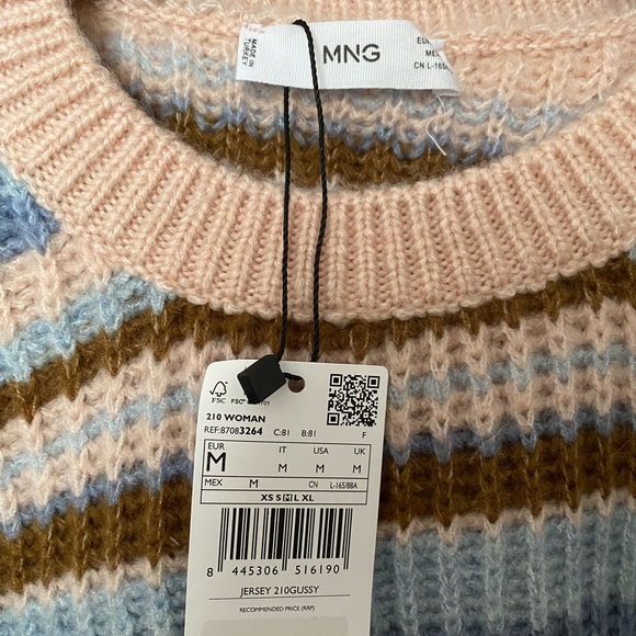 Mango stripped sweater - Picture 3 of 4